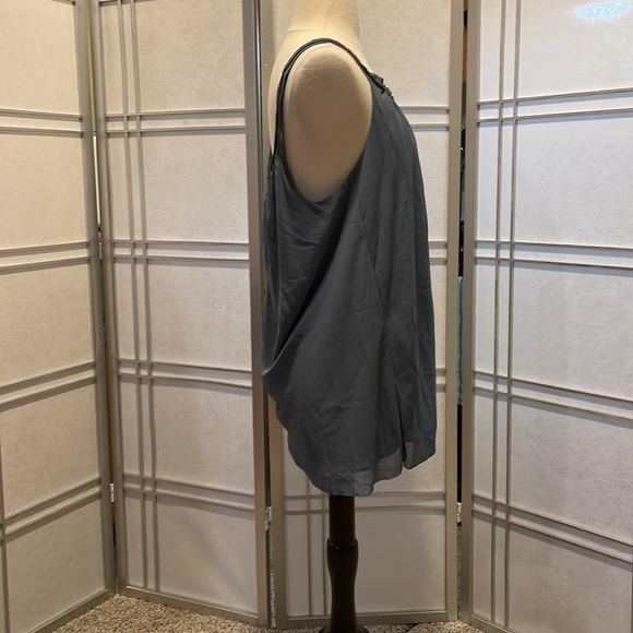 *NWT Coldwater Creek size XL gray/green tank/camisole - Picture 2 of 5